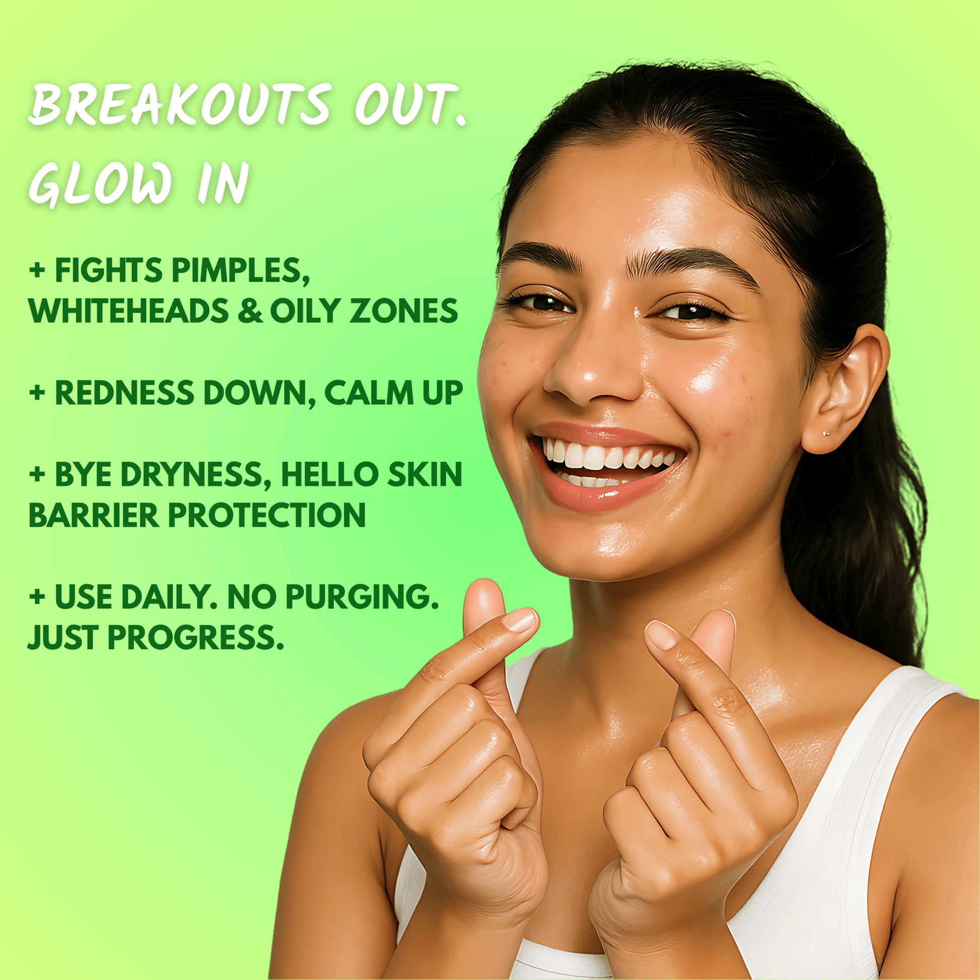 Salicylic Acid Facewash | Niacinamide + Centella For Acne - Prone Skin - Nuvy